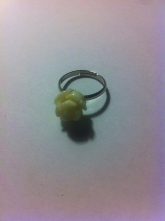 mooie ring met roosje